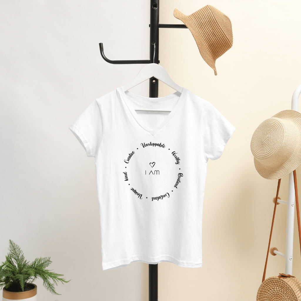 I AM MOTIVATIONAL WOMEN T-SHIRT