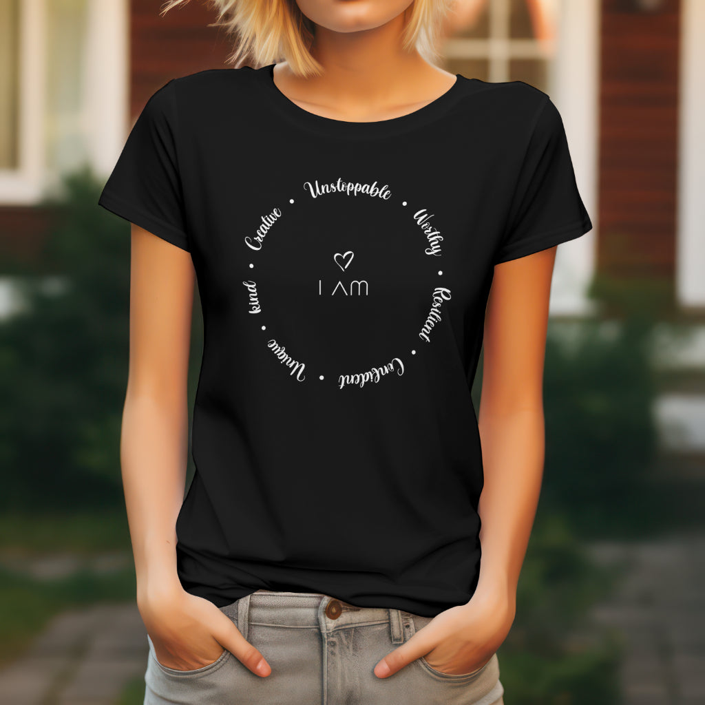 I AM MOTIVATIONAL WOMEN T-SHIRT