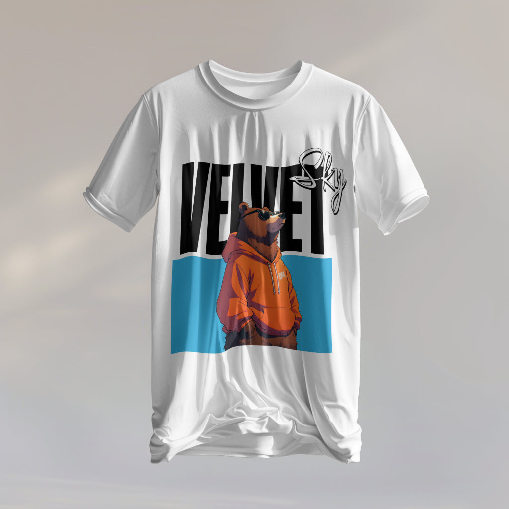 Velvet sky bear t-shirt