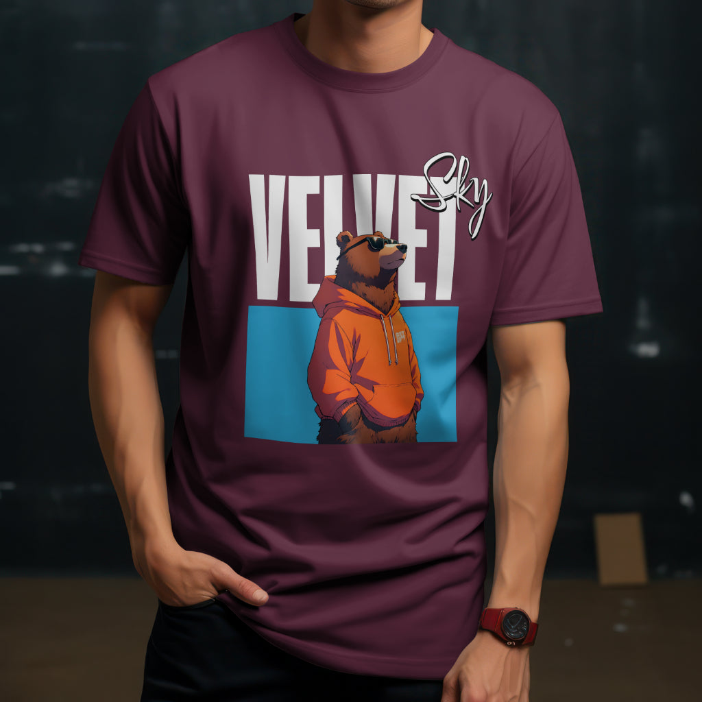 Velvet sky bear t-shirt