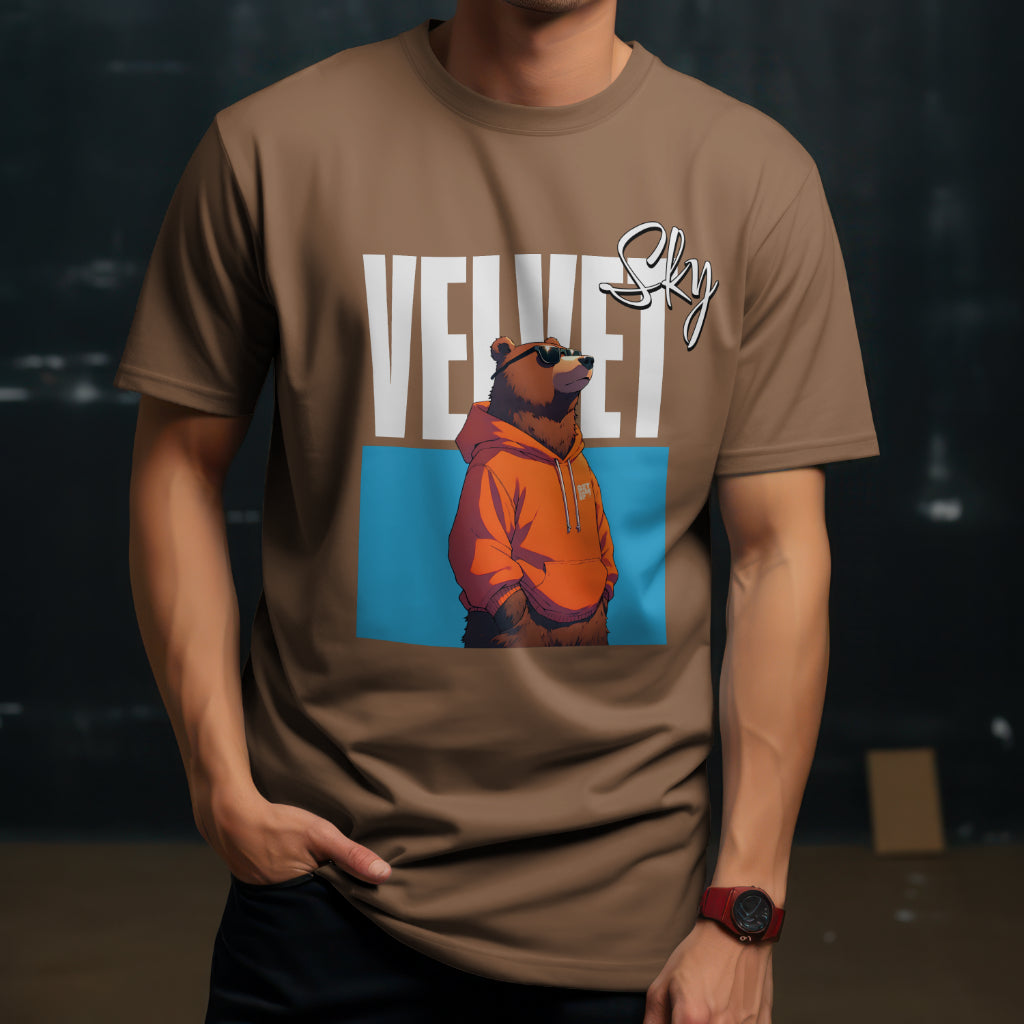 Velvet sky bear t-shirt