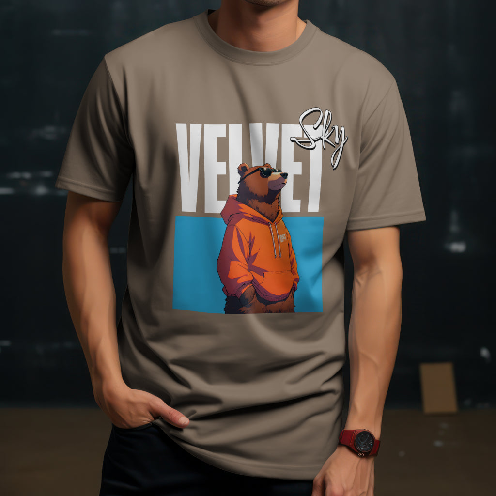 Velvet sky bear t-shirt