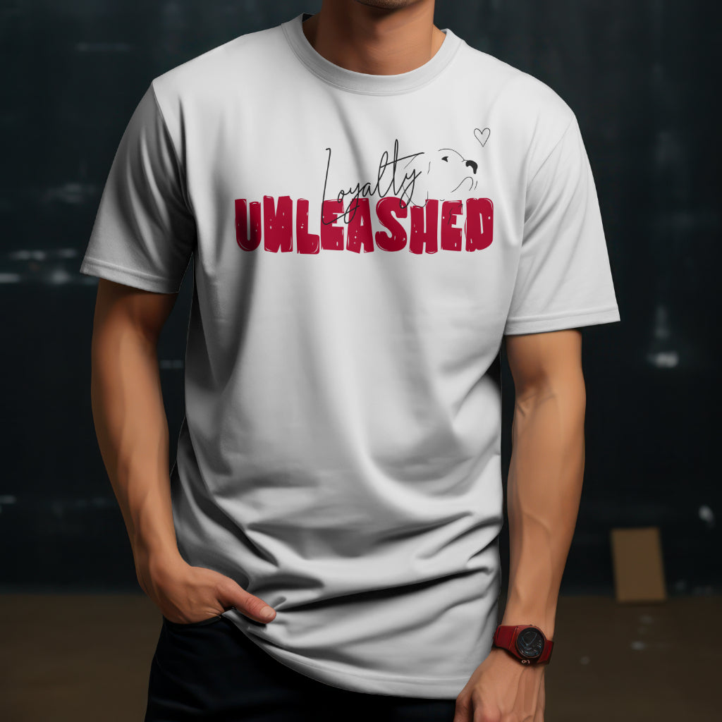 loyalty unleashed Dog lover t-shirt