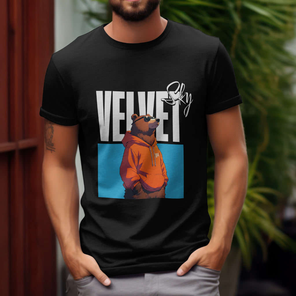 Velvet sky bear t-shirt
