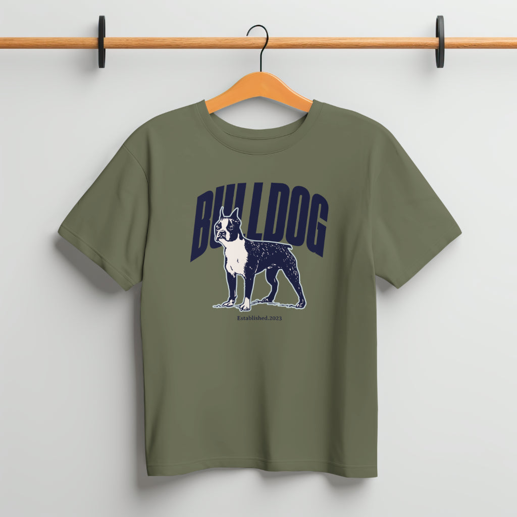 Bull dog and dog lovers t-shirt